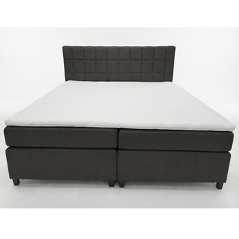 Postel s matrací a topperem BIRNA 2 BSB antracitová, 180x200 cm 2