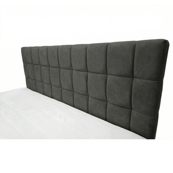 Postel s matrací a topperem BIRNA 2 BSB antracitová, 180x200 cm 3