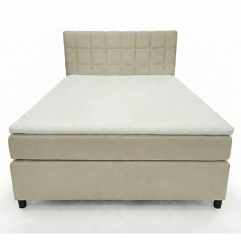 Postel s matrací a topperem BIRNA 2 BSB béžová, 120x200 cm 2