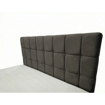 Postel s matrací a topperem BIRNA 2 BSB antracitová, 120x200 cm 3