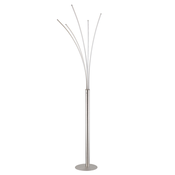 Stojací lampa BIZZY nikl 3