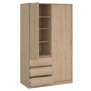 Šatní skříň BLAIR 2D jackson hickory 3