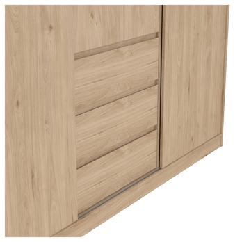 Šatní skříň BLAIR 3D jackson hickory 4