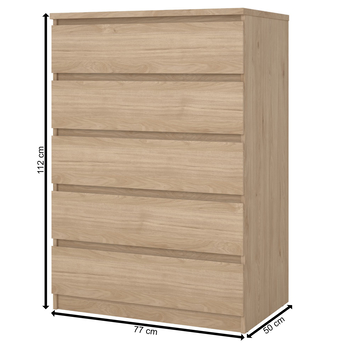 Komoda BLAIR VII dub jackson hickory 7