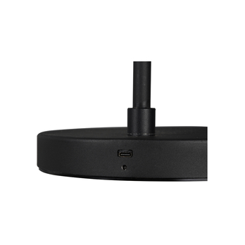 Stojací LED lampa BLAKE černá 2