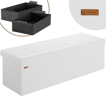 Taburet BLOCK 2 bílá 3