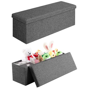 Taburet BLOCK 3 tmavě šedá 4
