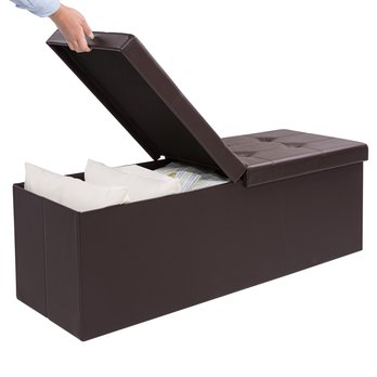 Taburet BLOCK 4 hnědá 1
