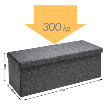 Taburet BLOCK 5 tmavě šedá 6