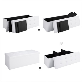 Taburet BLOCK 6 bílá 4