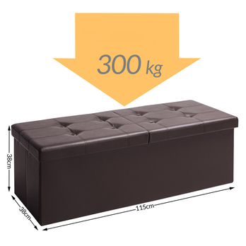 Taburet BLOCK 6 hnědá 6