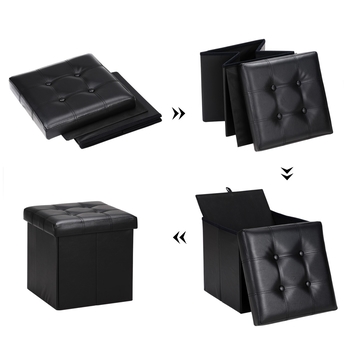 Taburet BLOCK 9 černá 2