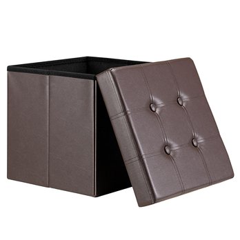 Taburet BLOCK 9 hnědá 3