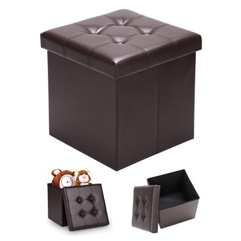Taburet BLOCK 9 hnědá 4