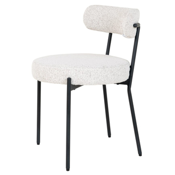 Jídelní židle BODOLUNO bílá/černá 2