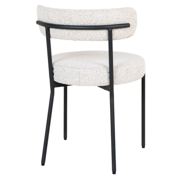 Jídelní židle BODOLUNO bílá/černá 3