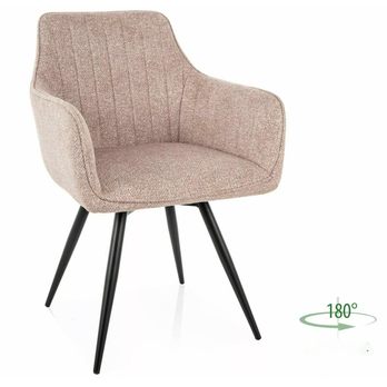 Jídelní židle BOLLU 2 béžová 1