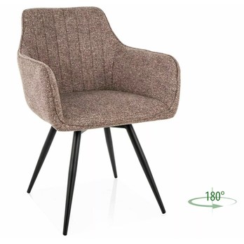 Jídelní židle BOLLU 2 tmavě béžová 2