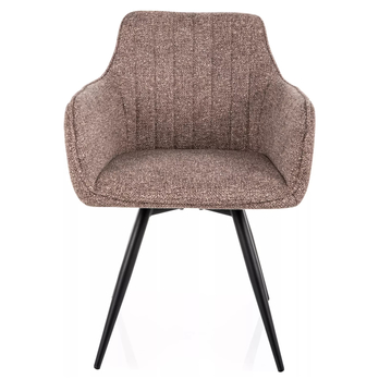 Jídelní židle BOLLU 2 tmavě béžová 3