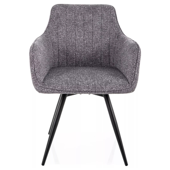 Jídelní židle BOLLU 2 šedá 2