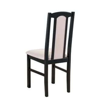 Jídelní židle BOLS 7 černá/béžová 1