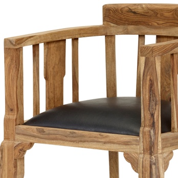 Jídelní židle  BOMBAY přírodní palisandr 2