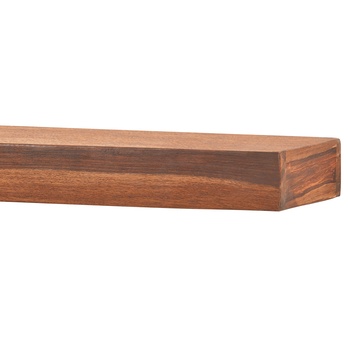 Nástěnná police BOMBAY přírodní palisandr, šířka 120 cm 2