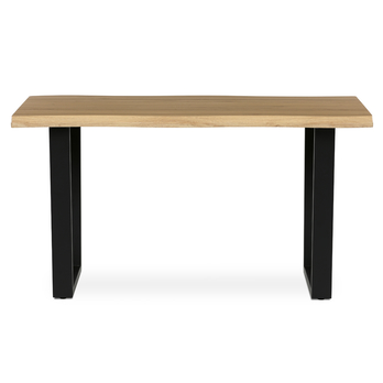 Jídelní stůl BONITO divoký dub/černá, šířka 140 cm 2