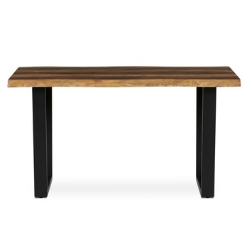 Jídelní stůl BONITO staré dřevo/černá, šířka 140 cm 2