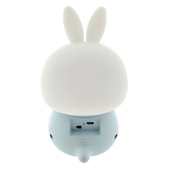 Dětská noční lampa BONNY bílá/modrá 3
