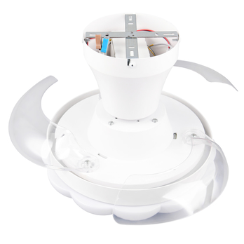 Stropní LED svítidlo s ventilátorem BORAS bílá 5