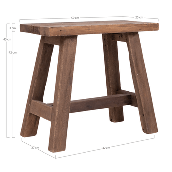 Lavice BORCILUNO teak 5