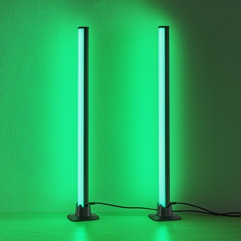 Set 2ks LED RGB lamp BOY černý kov 5