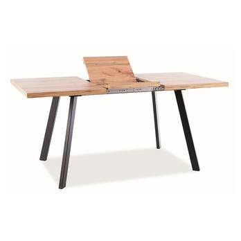 Jídelní stůl BRACK dub artisan/černá 2