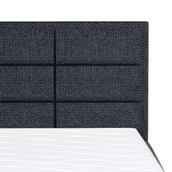 Postel boxspring BRAM tmavě modrá, 180x200 cm 4