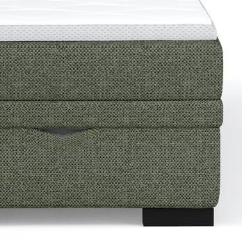 Postel boxspring BRAM olivová, 160x200 cm 5