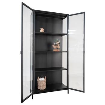 Vitrína BRASBONI II černá 3