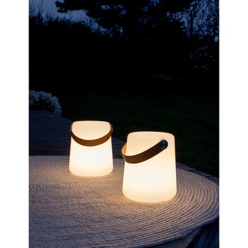 Venkovní LED lampa BRASTUL bílá 1