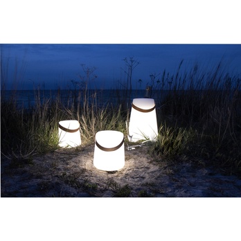 Venkovní LED lampa BRASTUL bílá 4