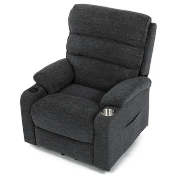 Relaxační křeslo BRECON šedá 1