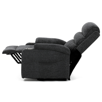 Relaxační křeslo BRECON šedá 5
