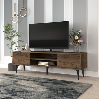 TV komoda BRENDON ořech 1