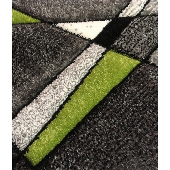 Koberec BRILLIANCE šedá/zelená, 200x290 cm 3