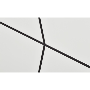 Vitrína BROLO dub catania/bílá, šířka 107 cm 7