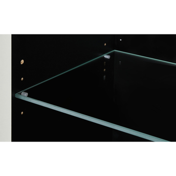 Vitrína BROLO dub catania/bílá, šířka 107 cm 10