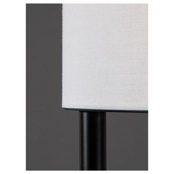 Stojací lampa BRONN 2 černá/bílá 5