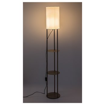 Stojací lampa BRONN 2 hnědá/bílá 2