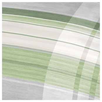 Povlečení BRUSH JADE zelená, 70x90 a 140x200 cm 2