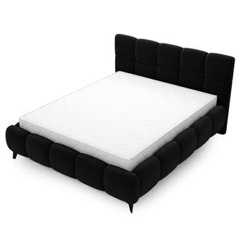 Postel s roštem BUBBLE 1 černá, 180x200 cm 3