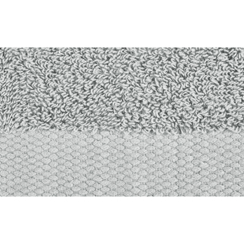 Ručník BUBBLE 50 světle šedá, 50x100 cm 3